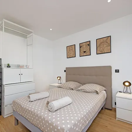 아파트 L'alcyon - Agreable 2 Pieces Bord De Capmartin